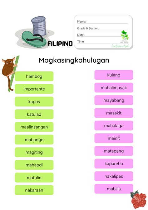 magkakalot|Magkasingkahulugan at Magkasalungat: 100+ Examples and .